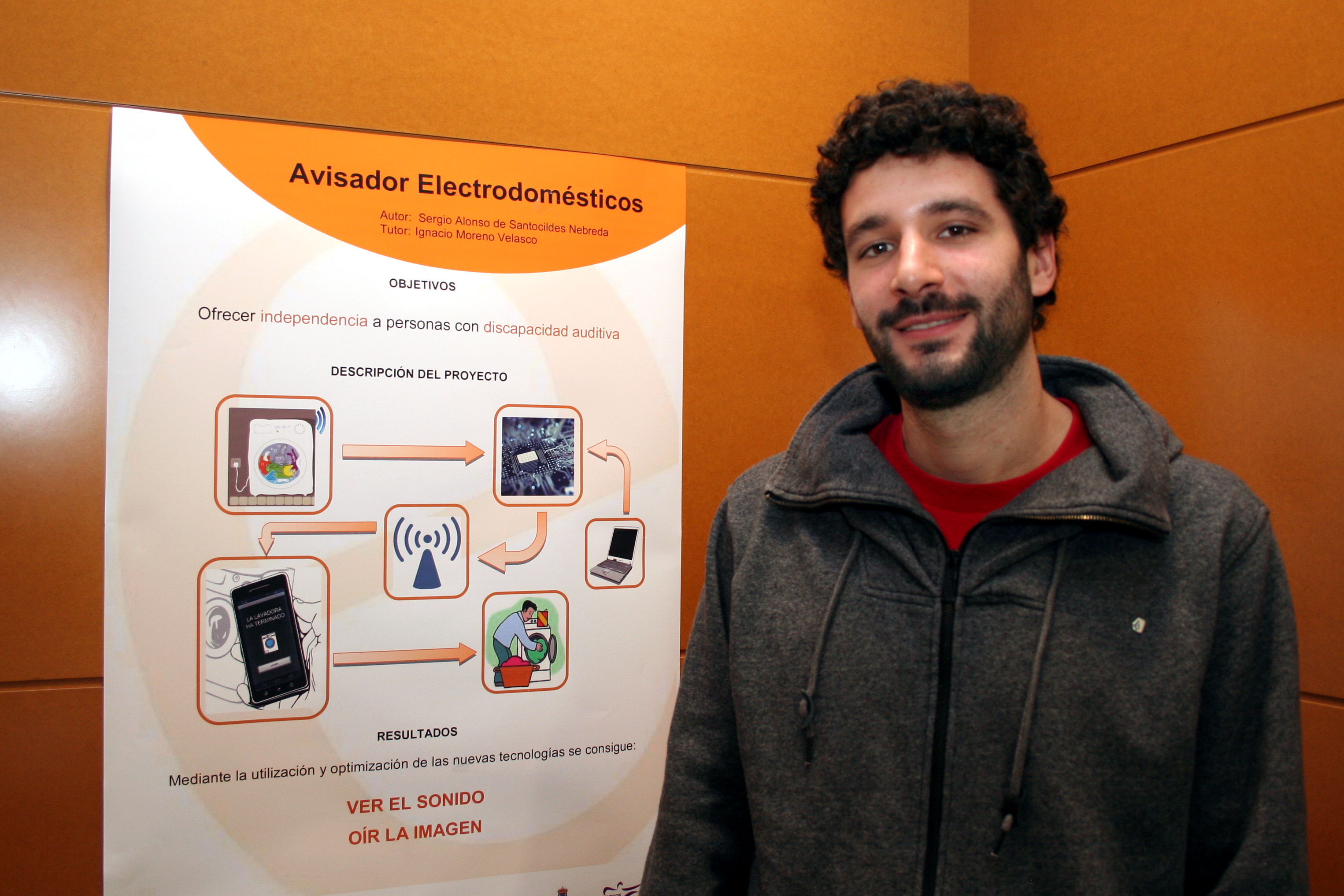 Monotorización de electrodomésticos mediante dispositivos móviles para discapacitados auditivos