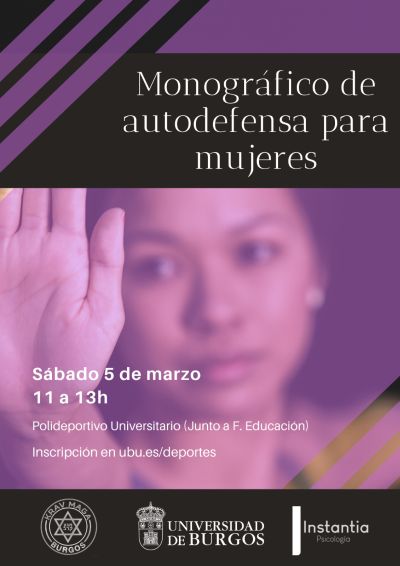 Curso Autodefensa mujeres 5 marzo 2022