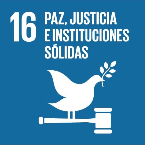 ODS 16 Paz, justicia e instituciones solidarias
