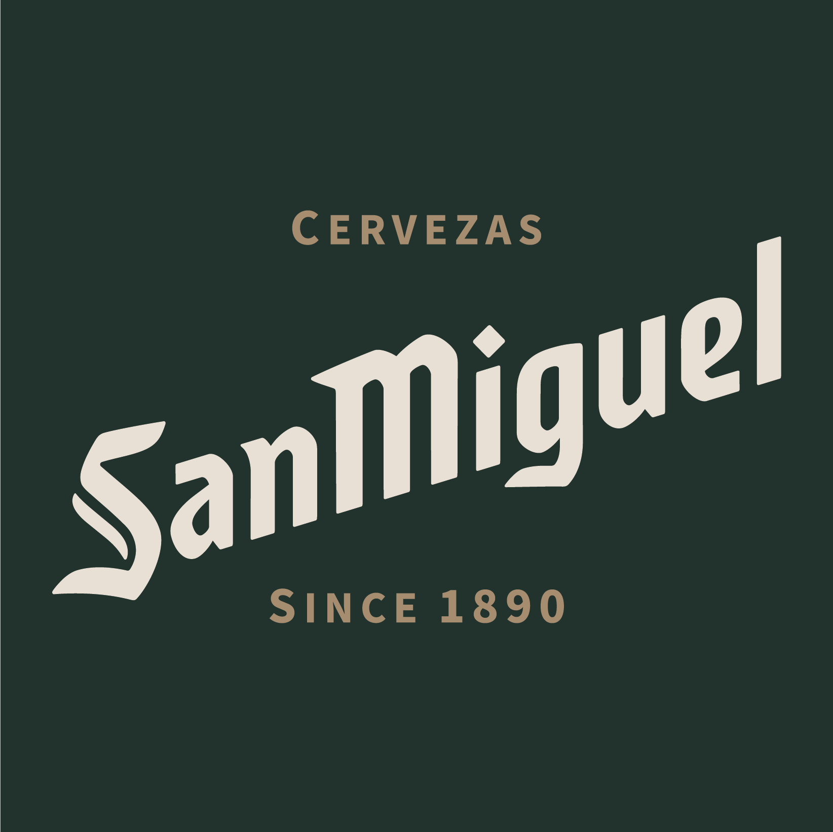 Cervezas San Miguel since 1890