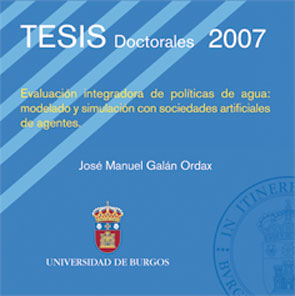 Imagen de la publicación: Evaluación integradora de políticas de agua: modelado y simulación con sociedades artificiales de agentes