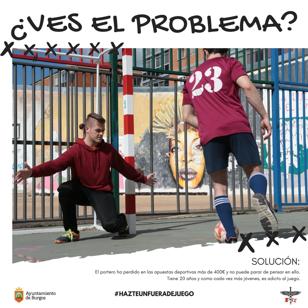 Campaña por el juego responsable en la Universidad de Burgos