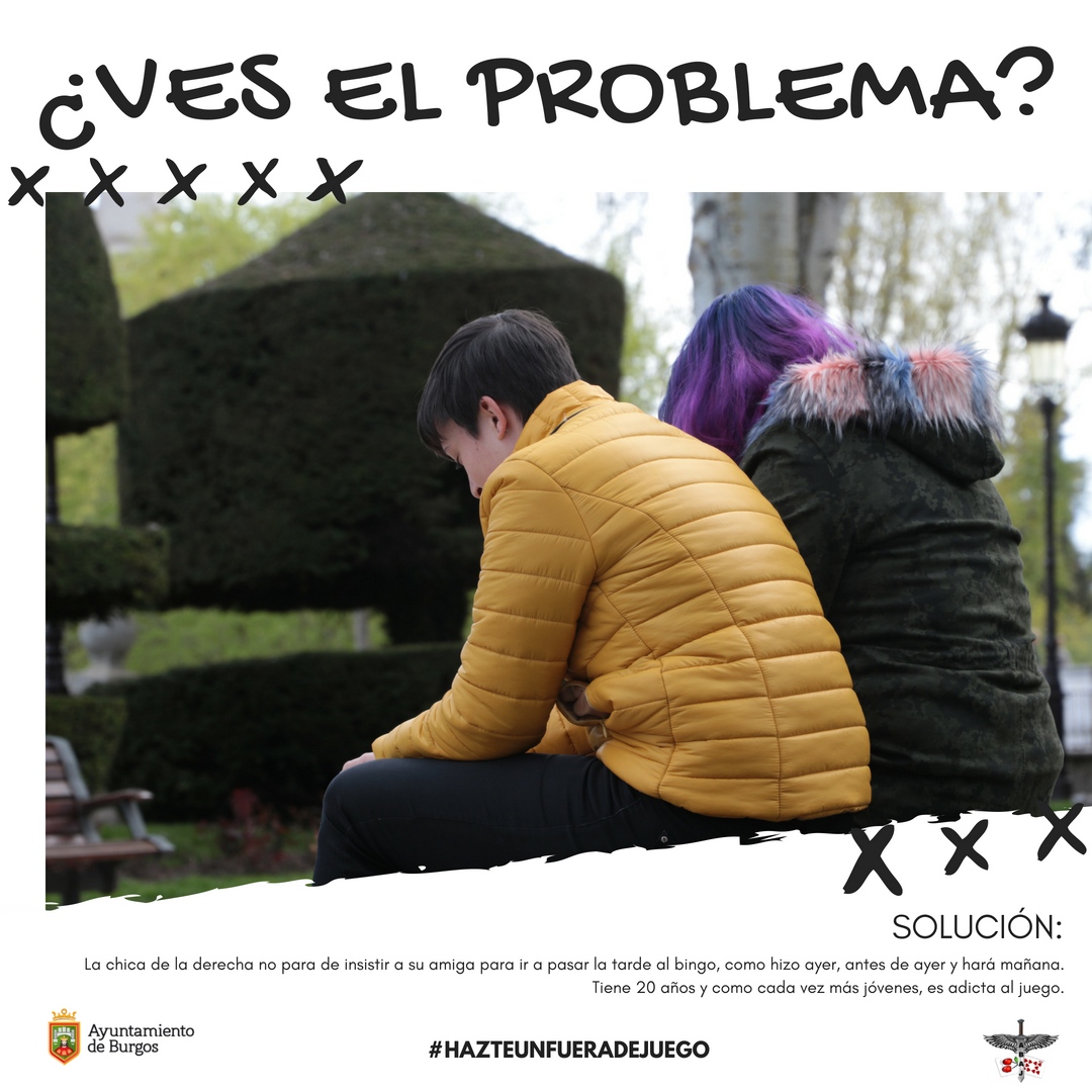Campaña por el juego responsable en la Universidad de Burgos