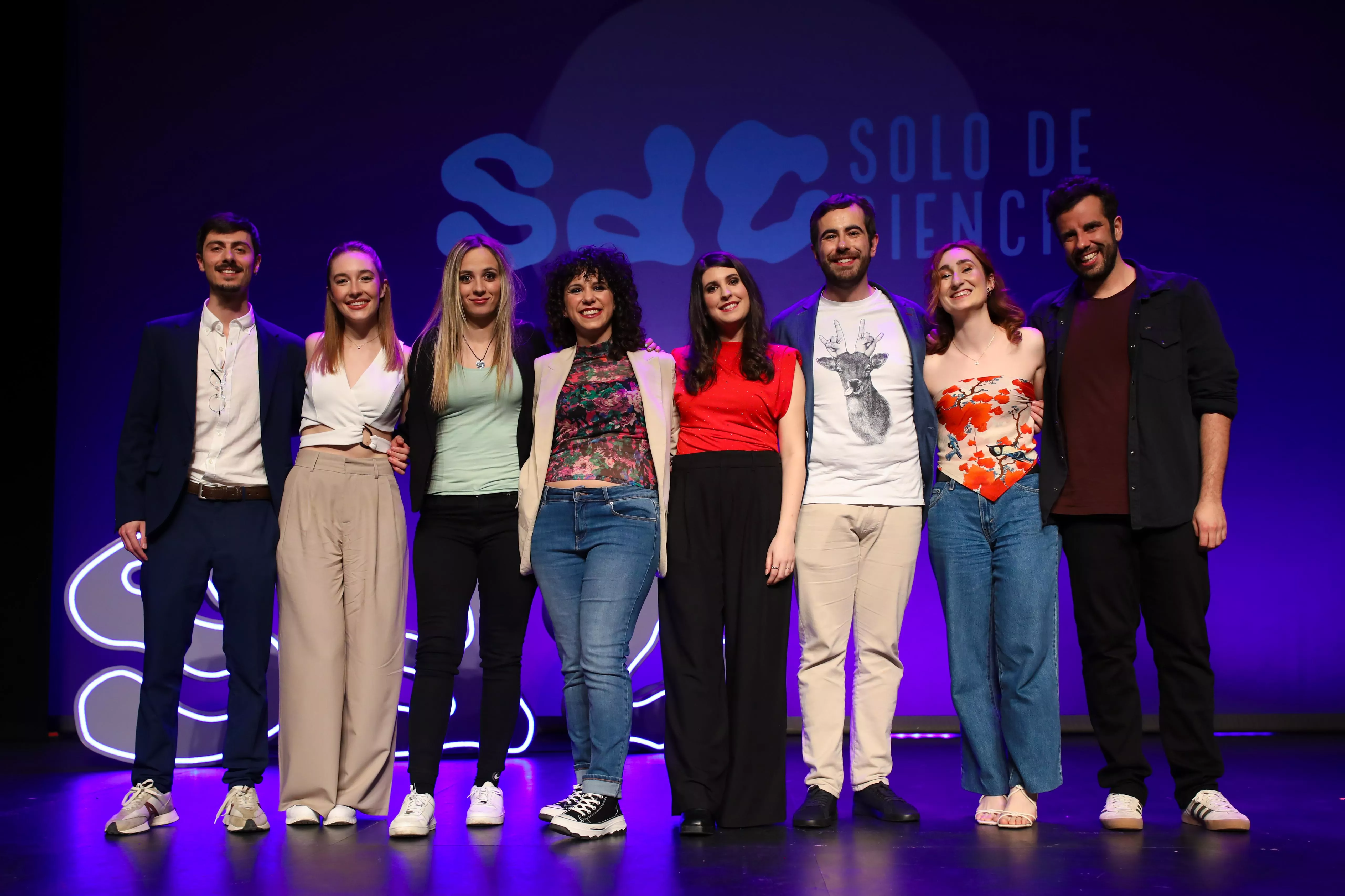 Monologuistas finalistas de Solo de Ciencia