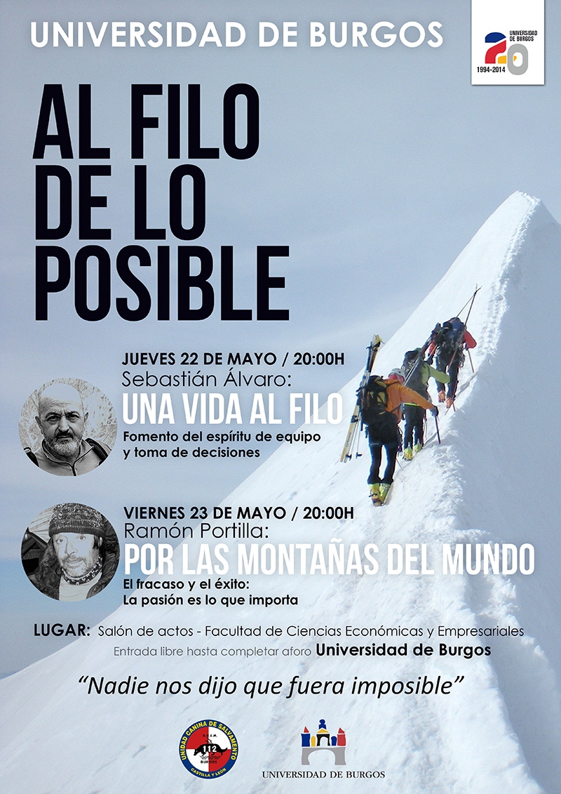 "Por las montañas del mundo. El fracaso y el éxito: la pasión es lo que importa" "Por las montañas del mundo. El fracaso y el éxito: la pasión es lo que importa"