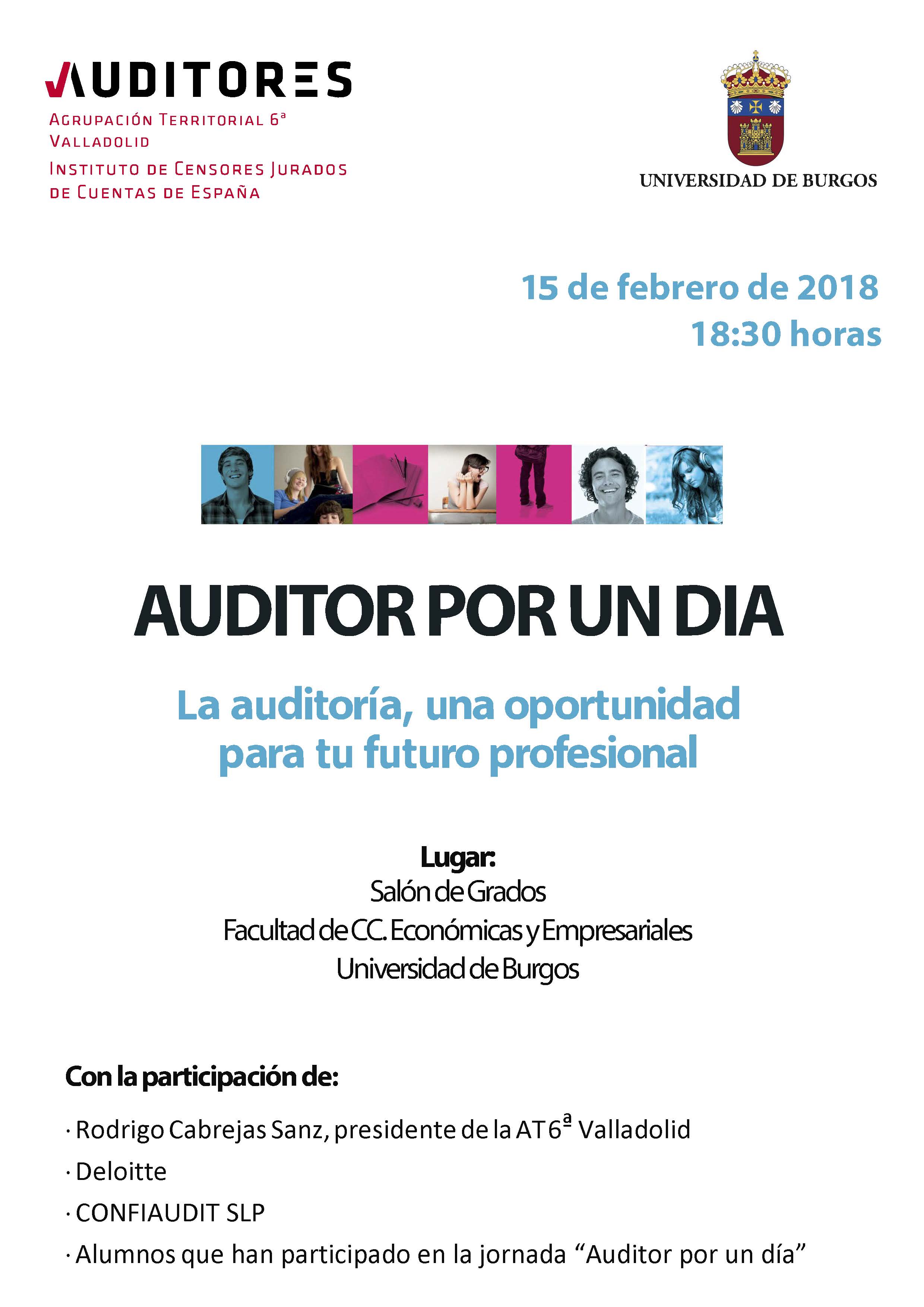 Jornada “La auditoría, una oportunidad para tu futuro profesional”