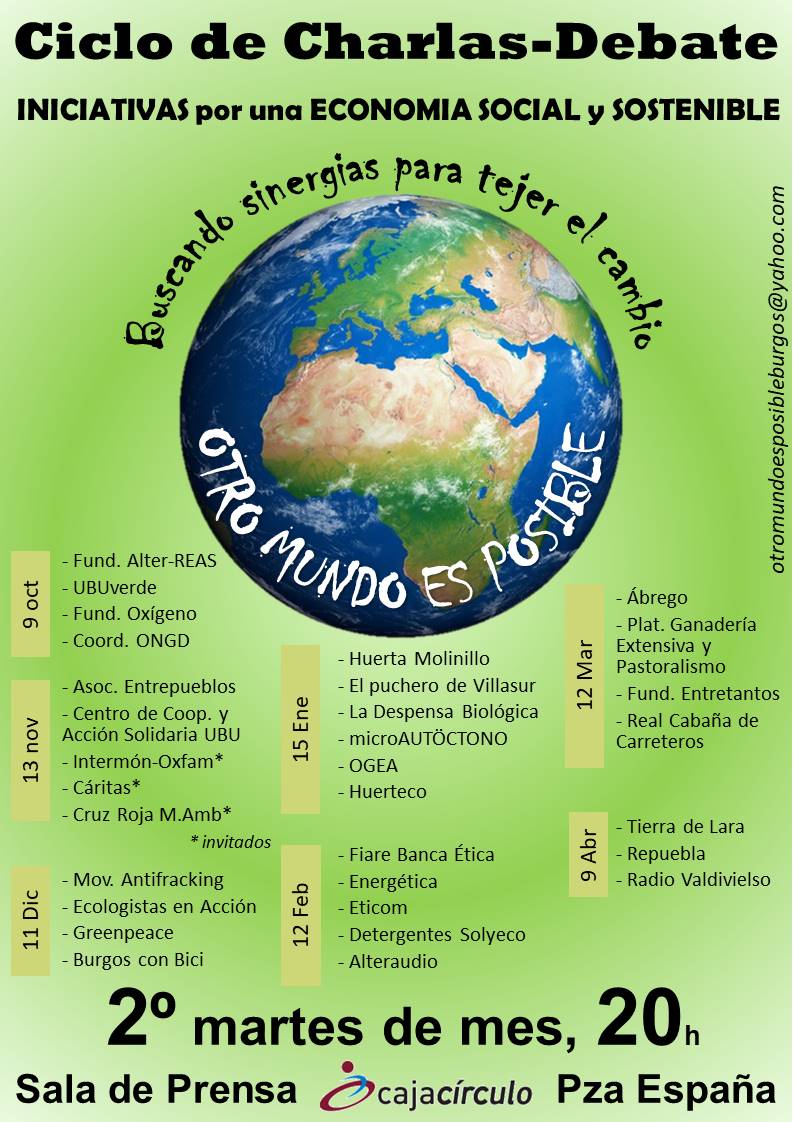 cartel otro mundo es posible