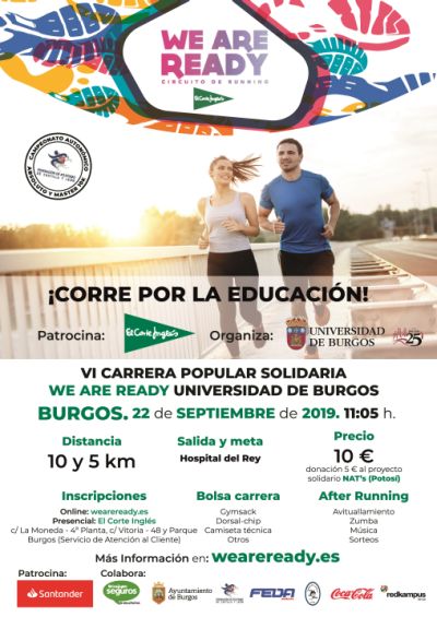 Cartel Carrera Popular Solidaria