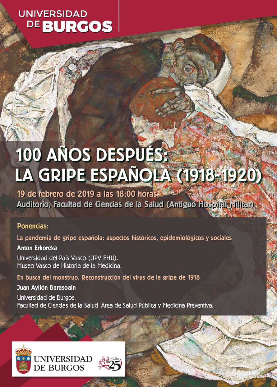 Cartel. 100 años después: la gripe española (1918 - 1920)