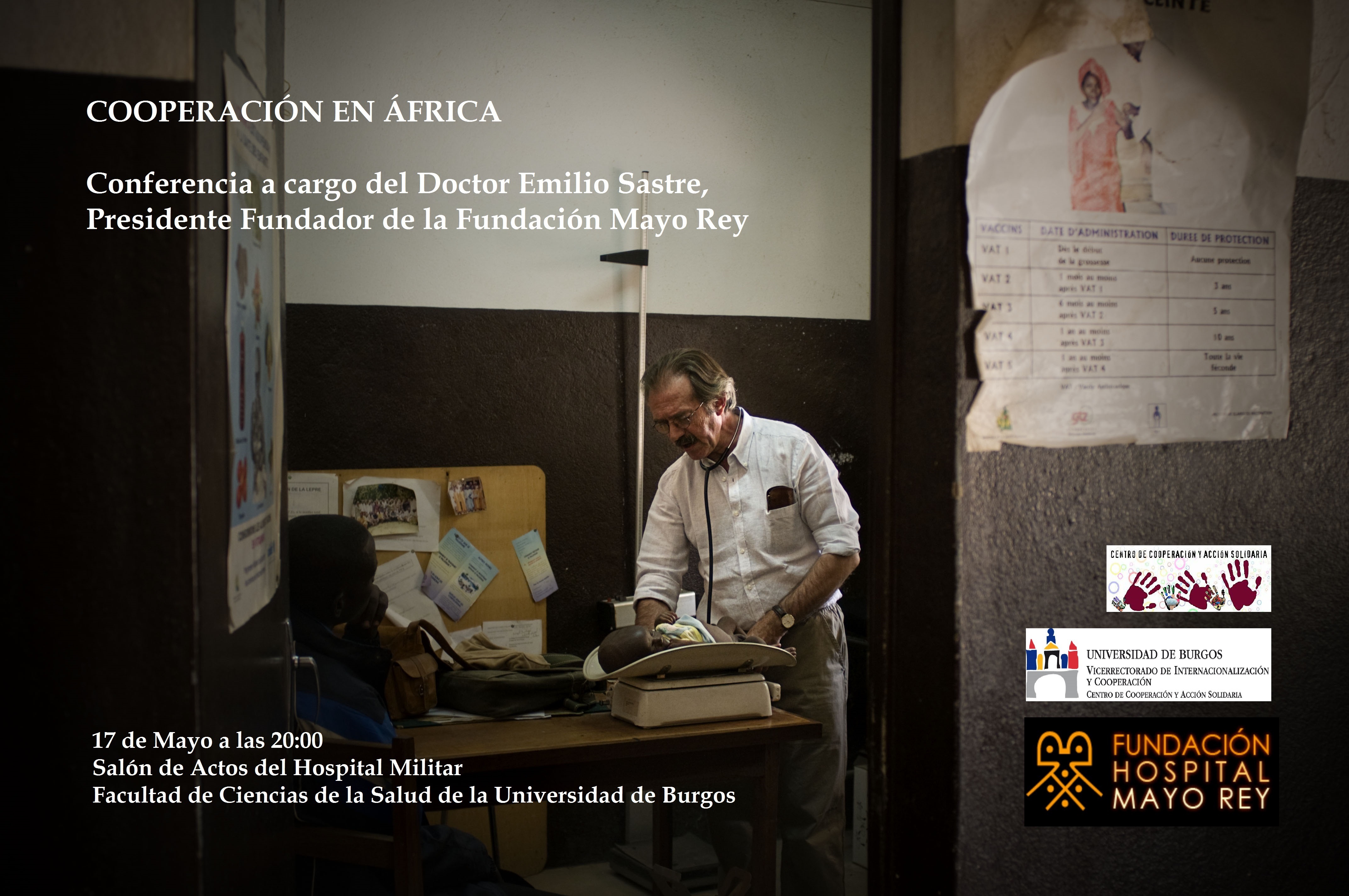cartel conferencia sastre