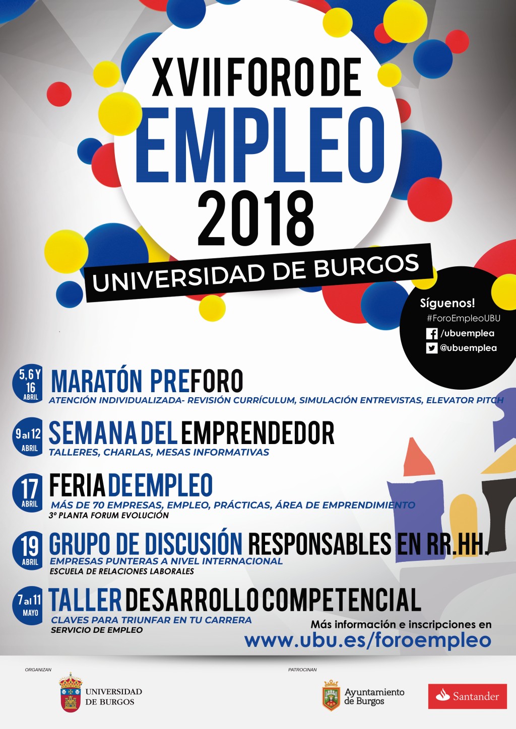 Cartel Foro Empleo 2018