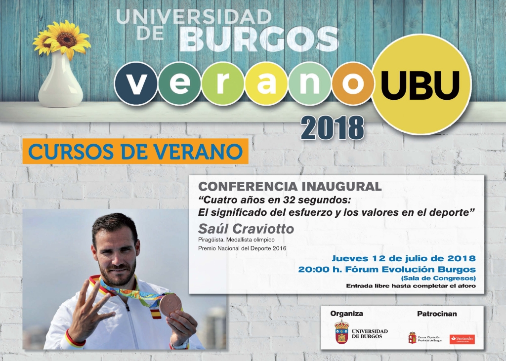 Saúl Craviotto inagura los Cursos de Verano
