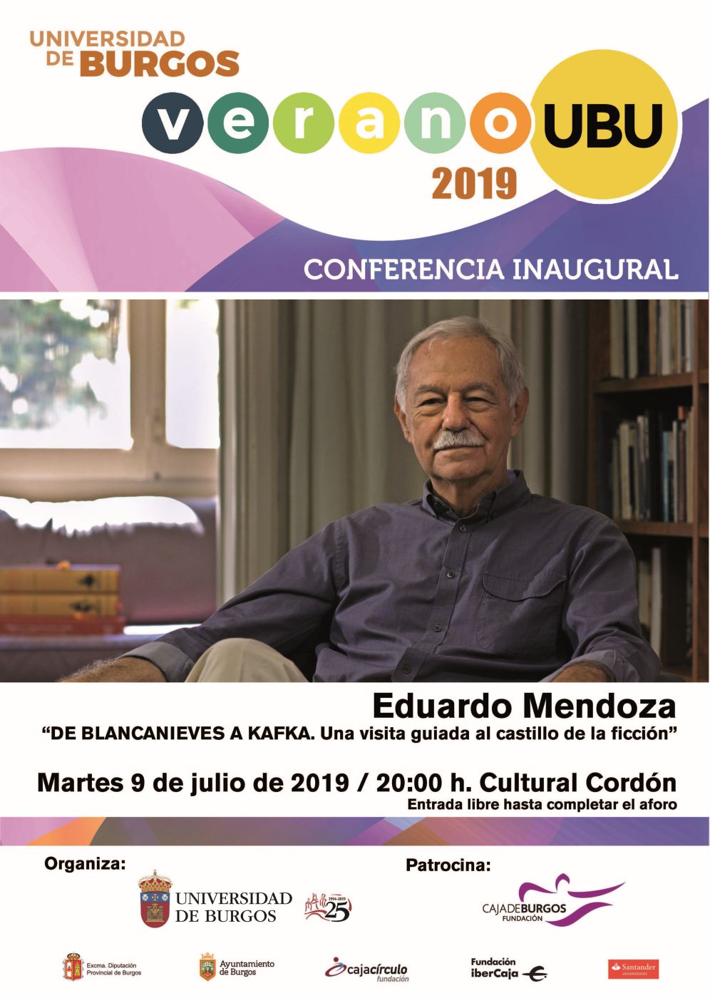Conferencia inaugural de los Cursos de Verano. Eduardo Mendoza