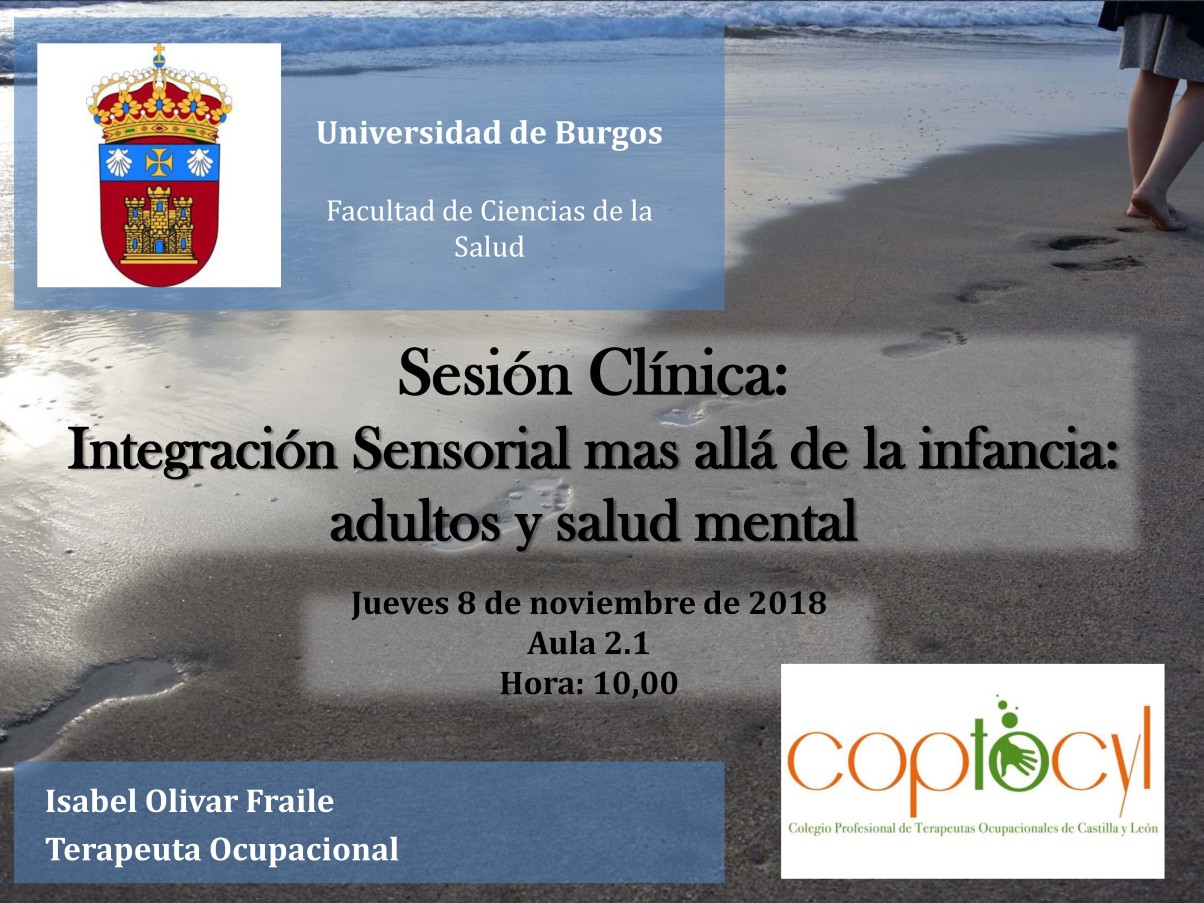 Primera Sesión Clínica de Terapia Ocupacional. Curso 2018/2019
