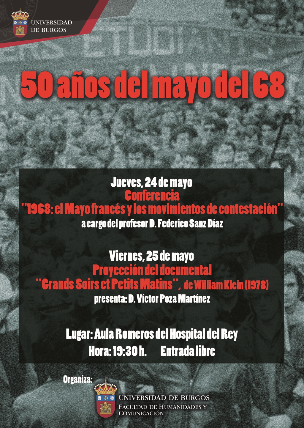 Cartel Mayo 68