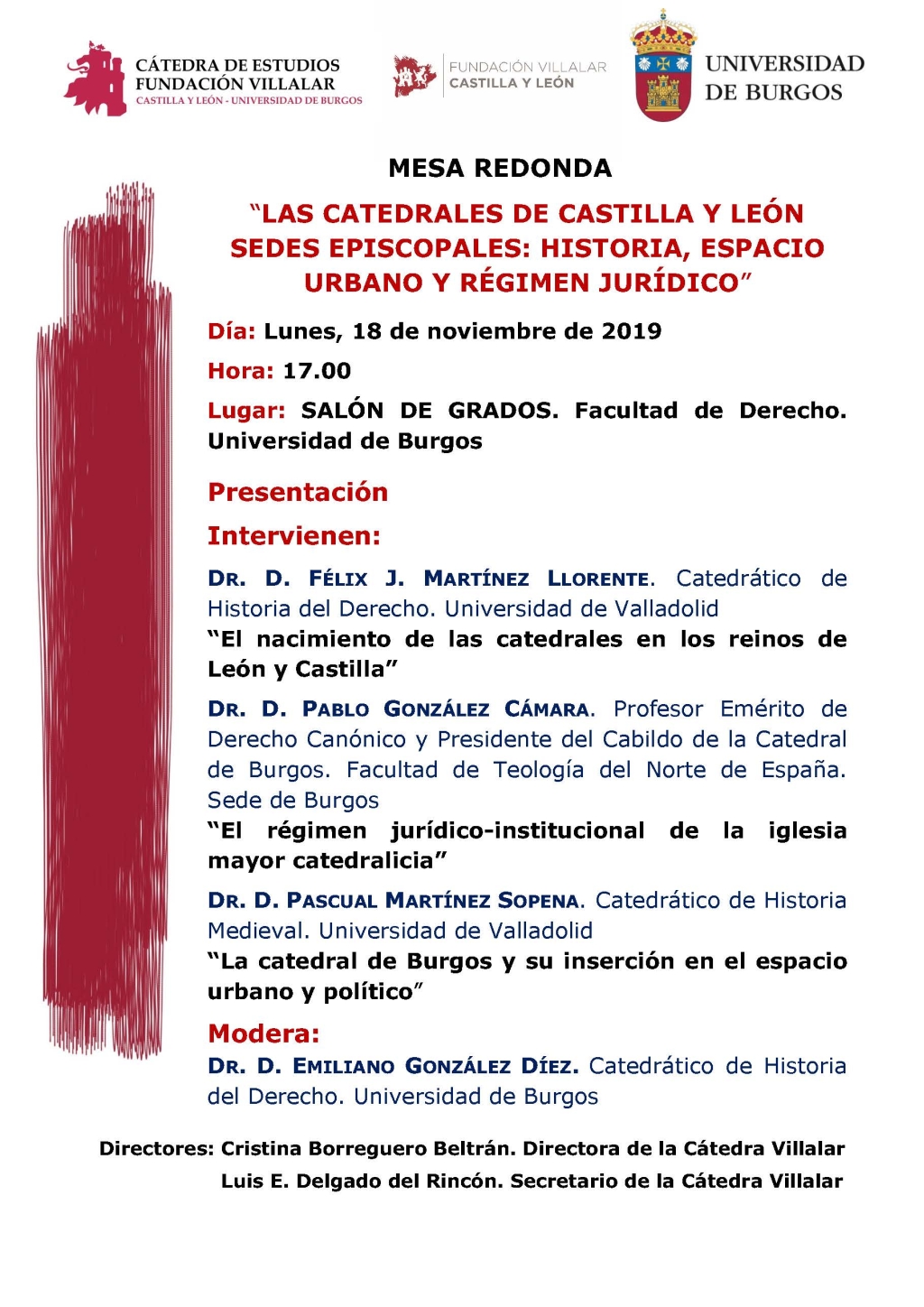 Mesa Redonda Catedrales