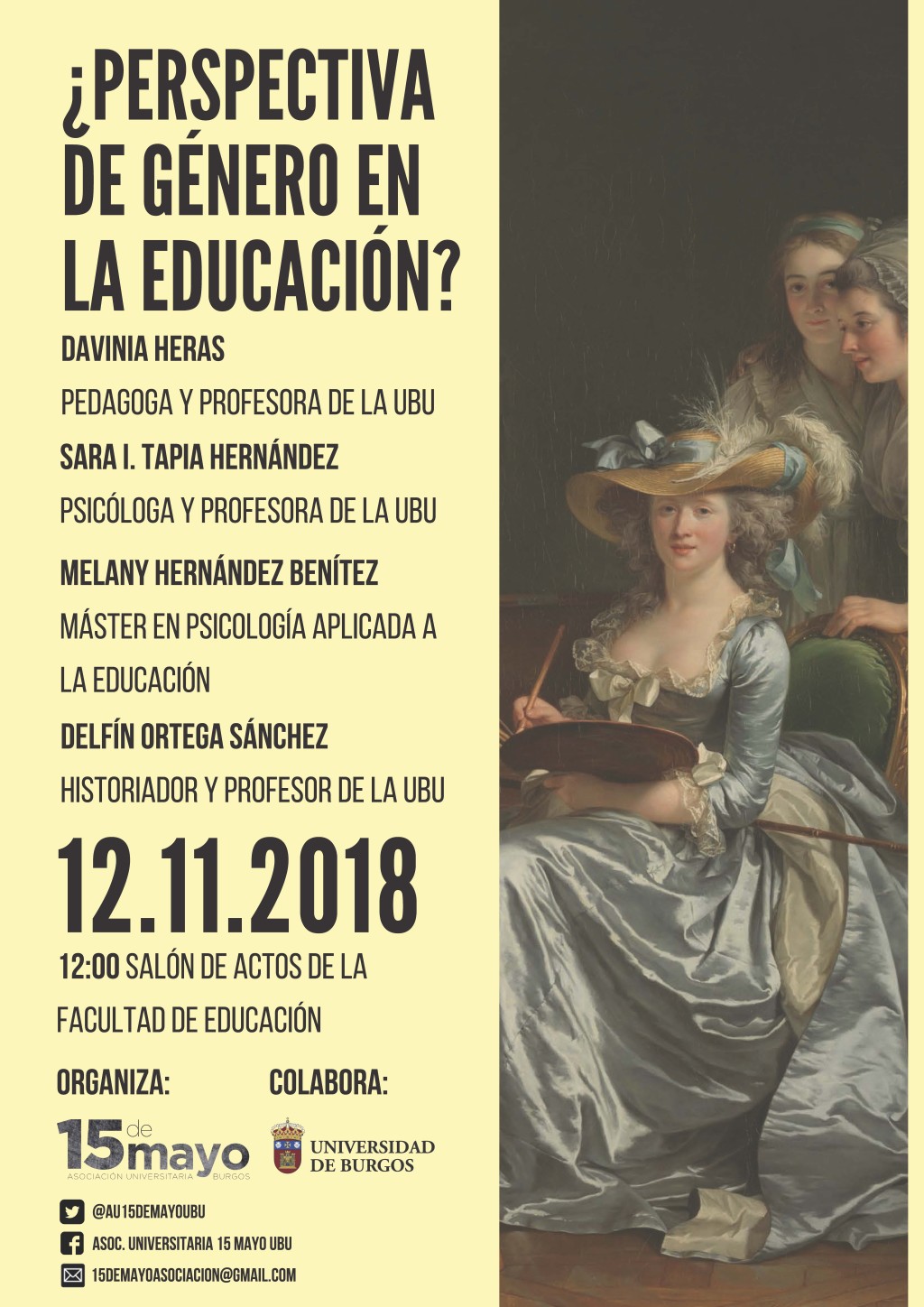 Charla-debate. ¿Perspectiva de género en la educación?