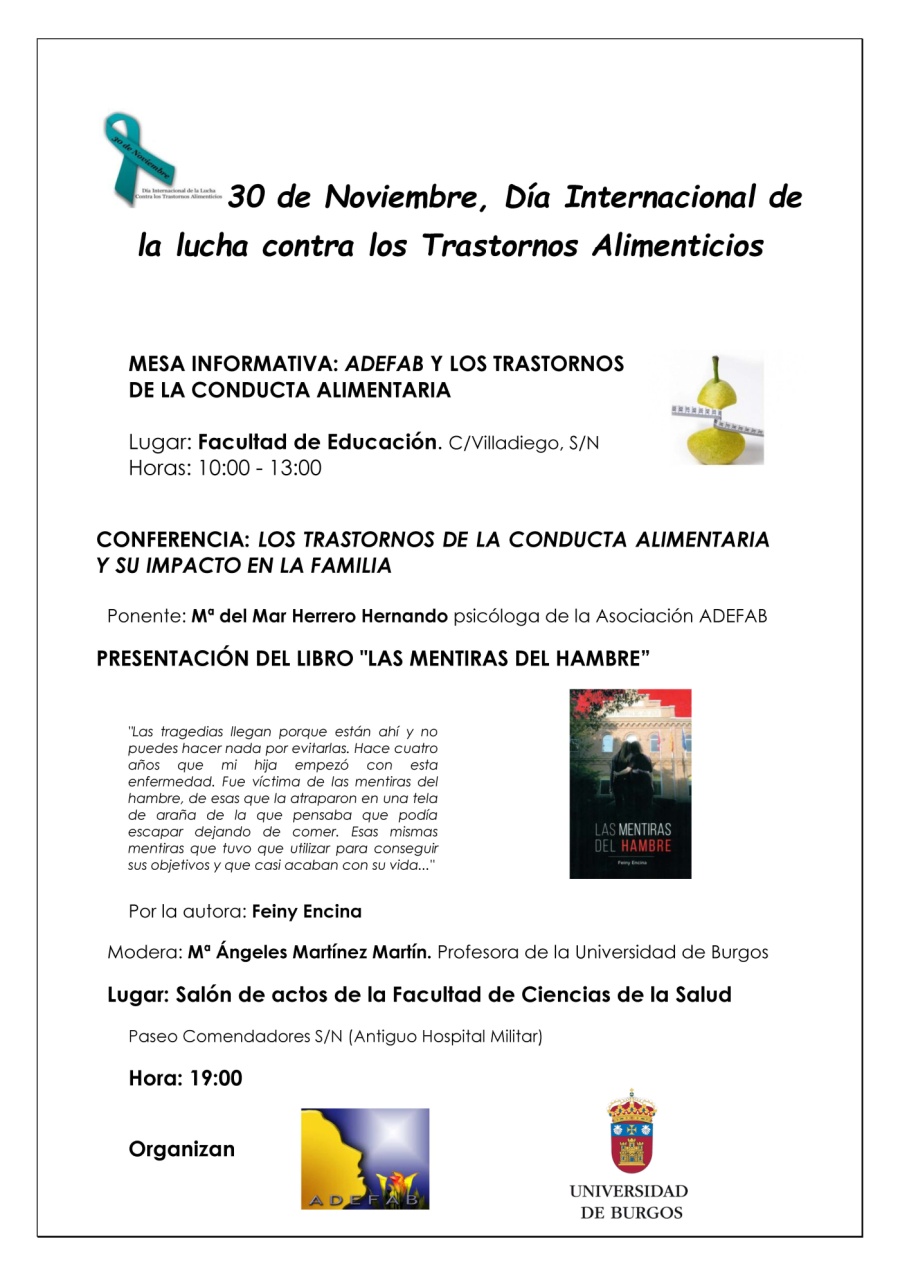 Cartel trastornos alimentarios