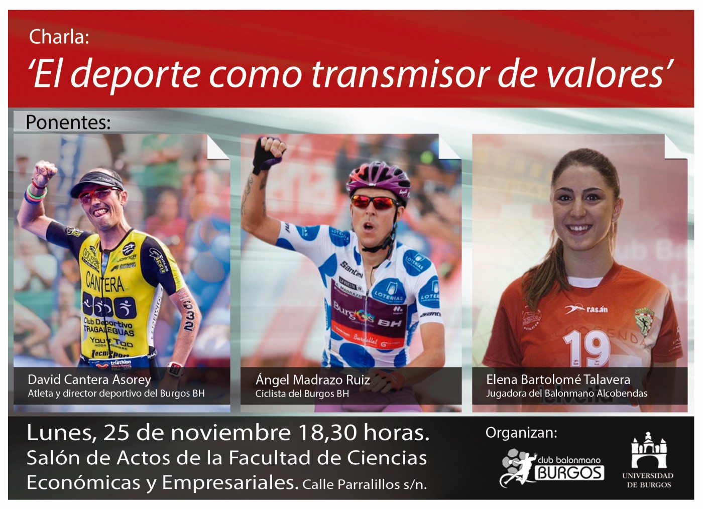 Charla ‘El deporte como transmisor de valores’