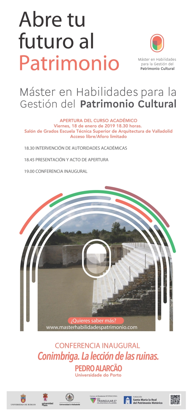 Inauguración de la segunda edición del Máster en Habilidades para la Gestión del Patrimonio en Valladolid