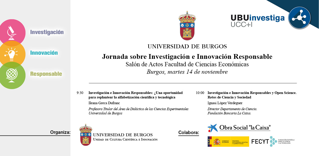 Jornada sobre Investigación e Innovación Responsable