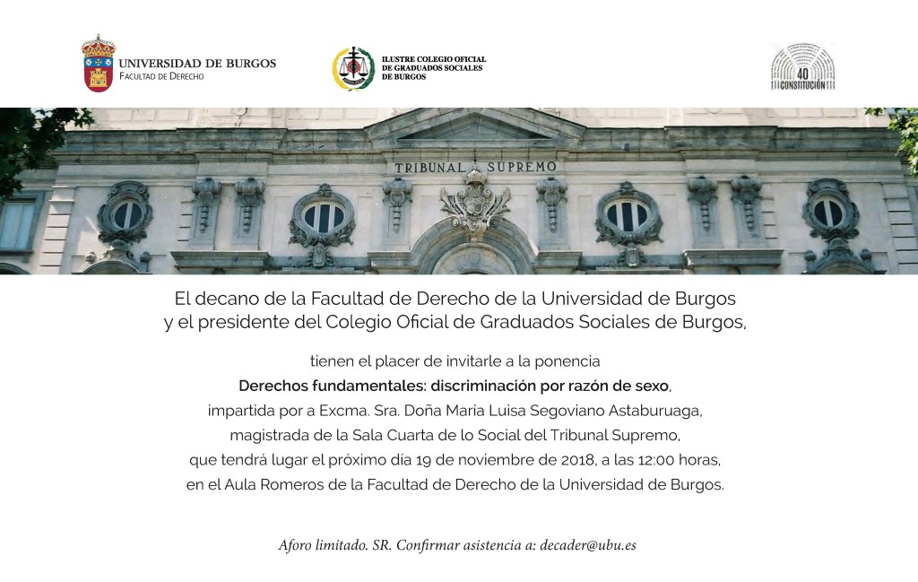 Conferencia Mª Luisa Segoviano Astaburuaga