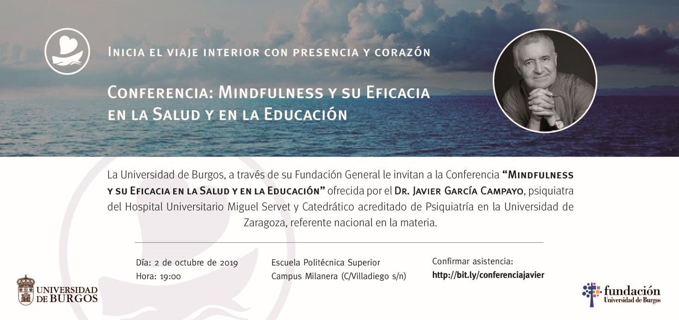 Invitación. Javier García Campayo