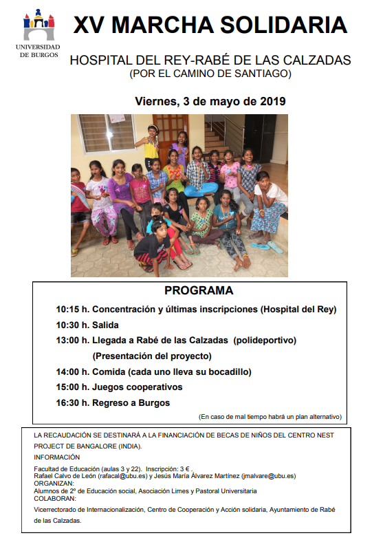 XV Marcha Solidaria