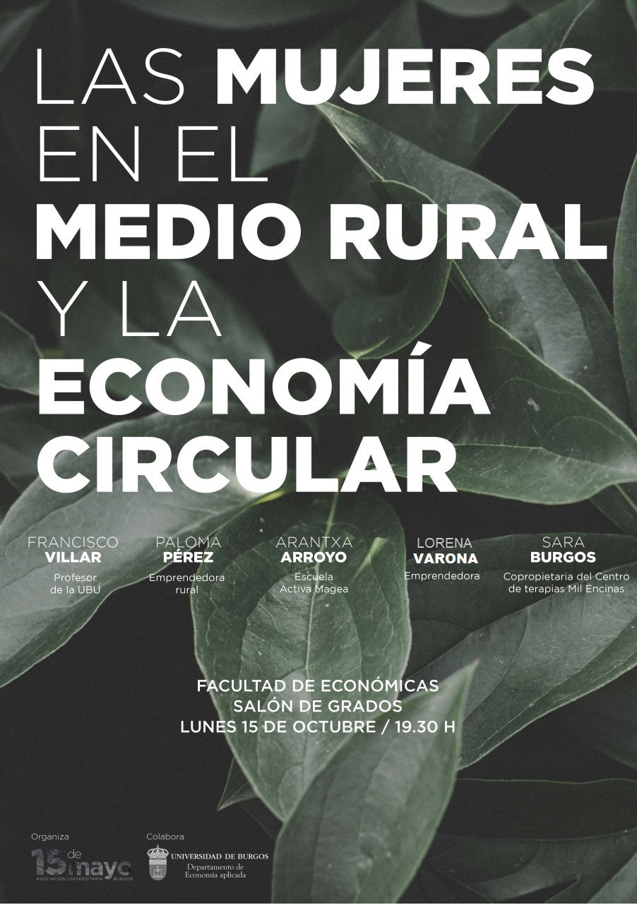 "Mujeres en el medio rural y la economía circular"