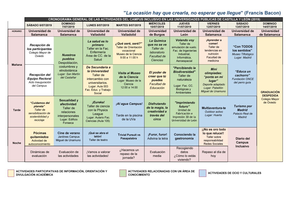 Programa Campus inclusivo