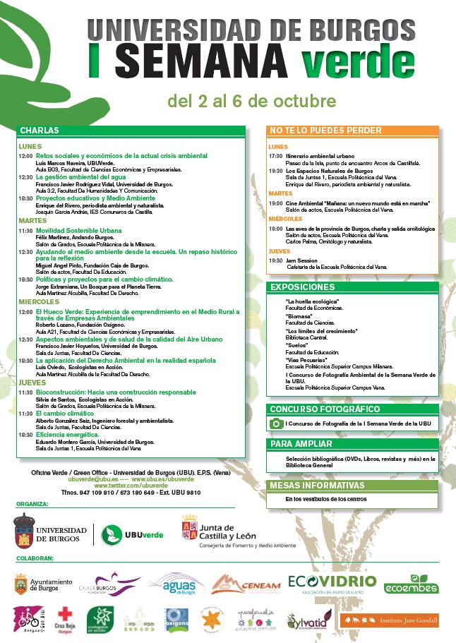 Programa I Semana Verde