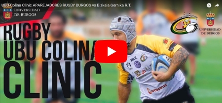 Retransmisión en directo del partido de rugby UBU-Colina Clinic Aparejadores Rugby Burgos vs Bizkaia Gernika R.T