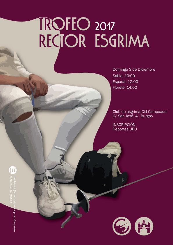 Trofeo rector de esgrima 2017-18