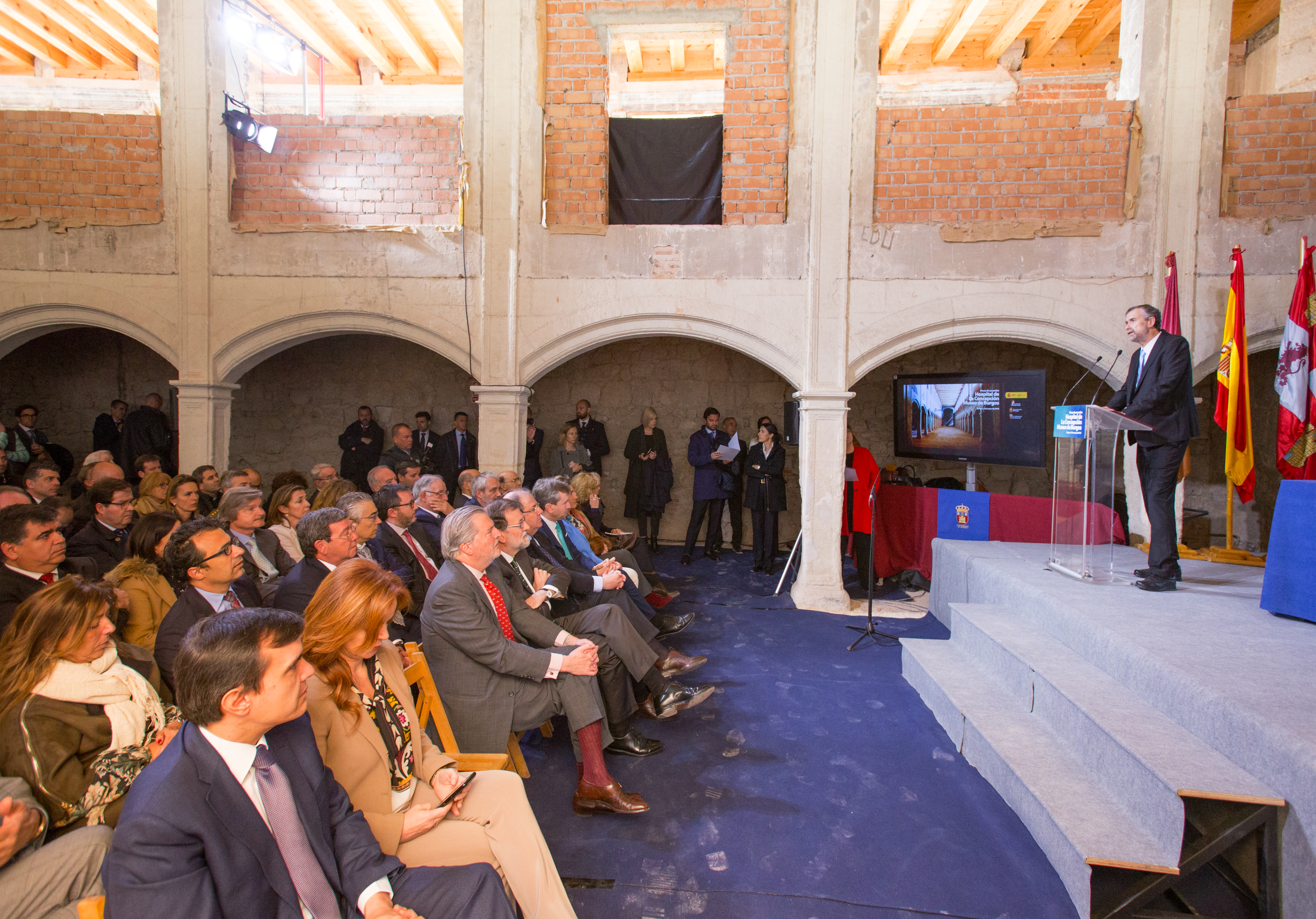 Intervención del rector de la Universidad de Burgos