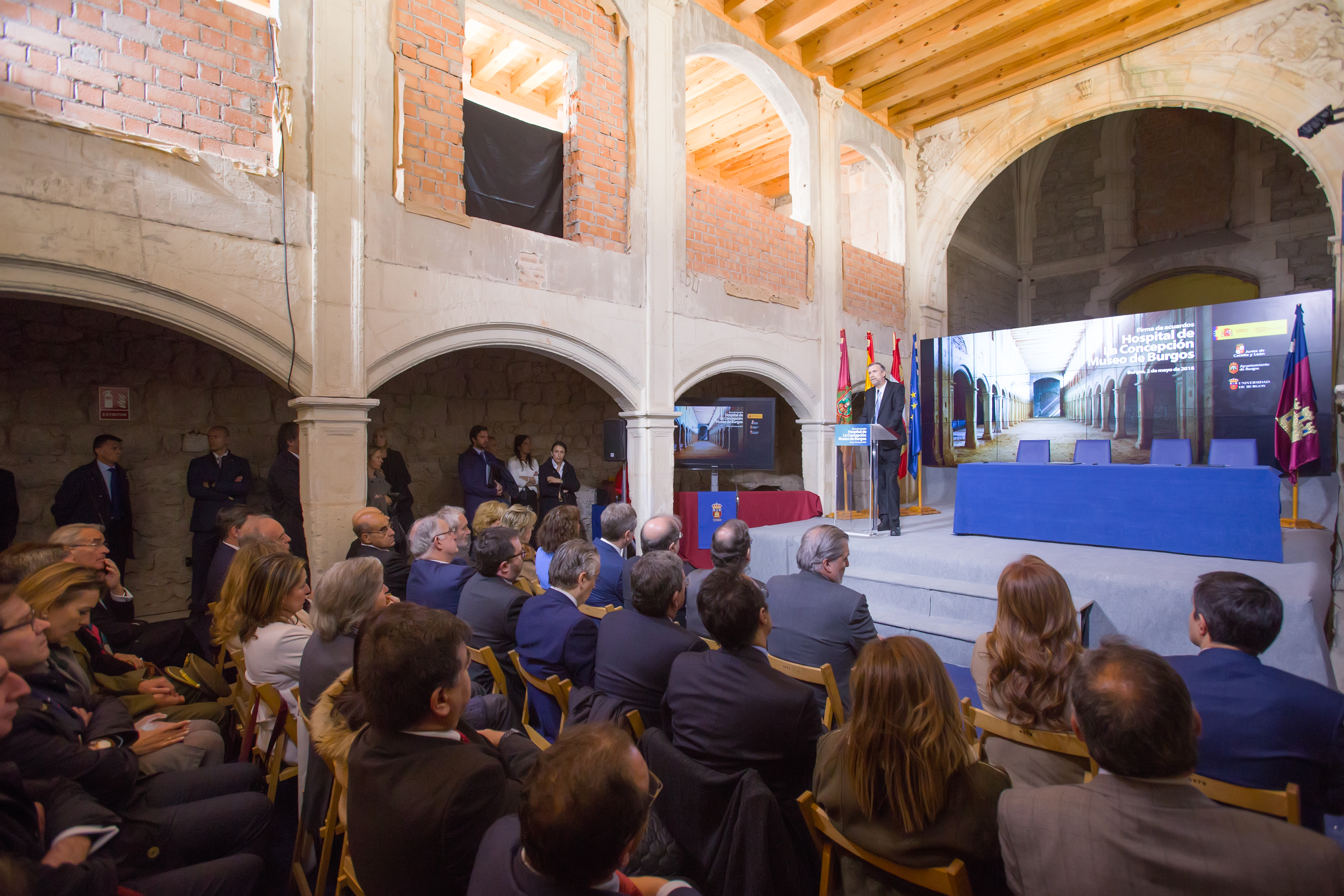 Intervención del rector de la Universidad de Burgos