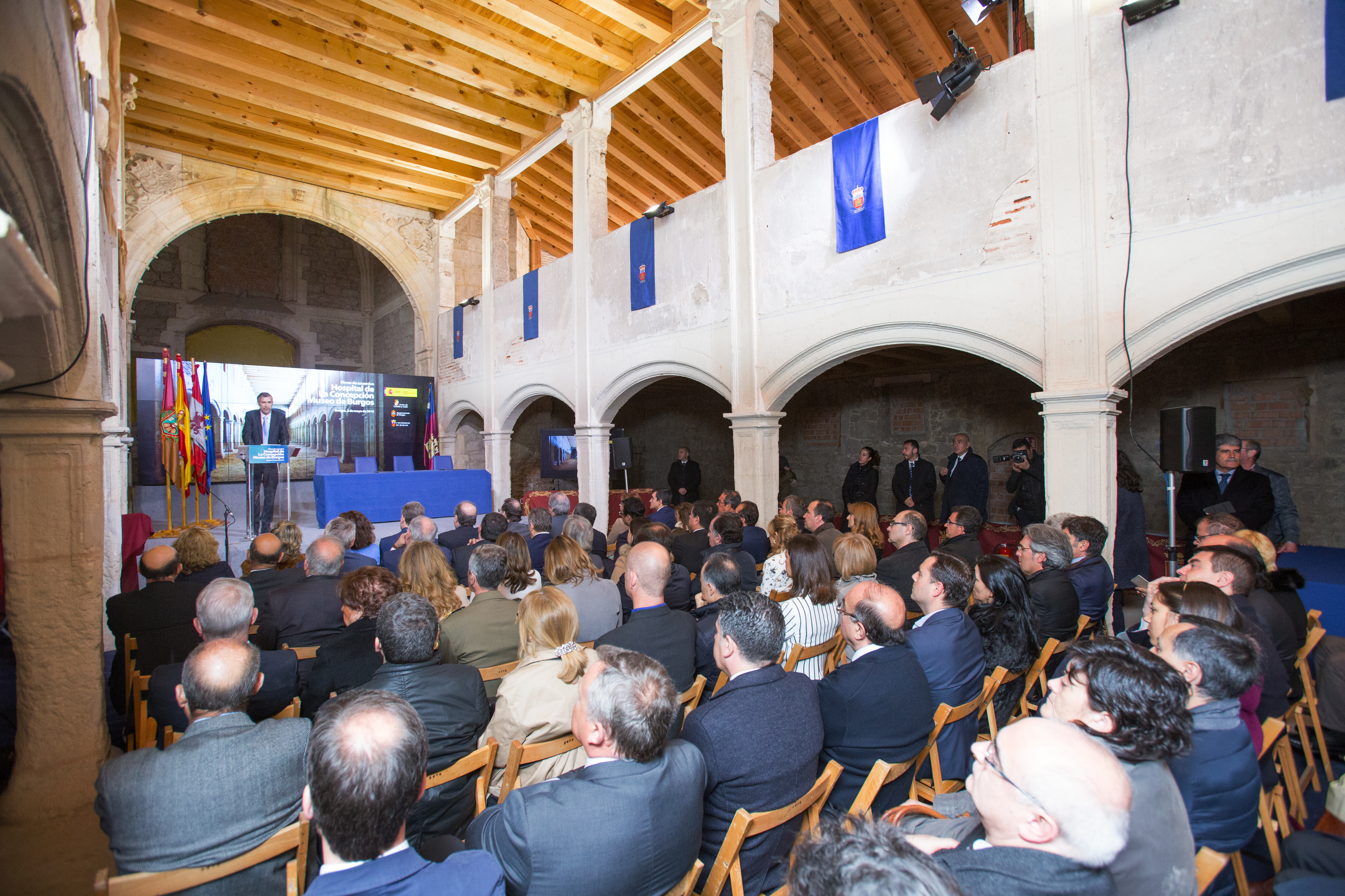 Intervención del rector de la Universidad de Burgos