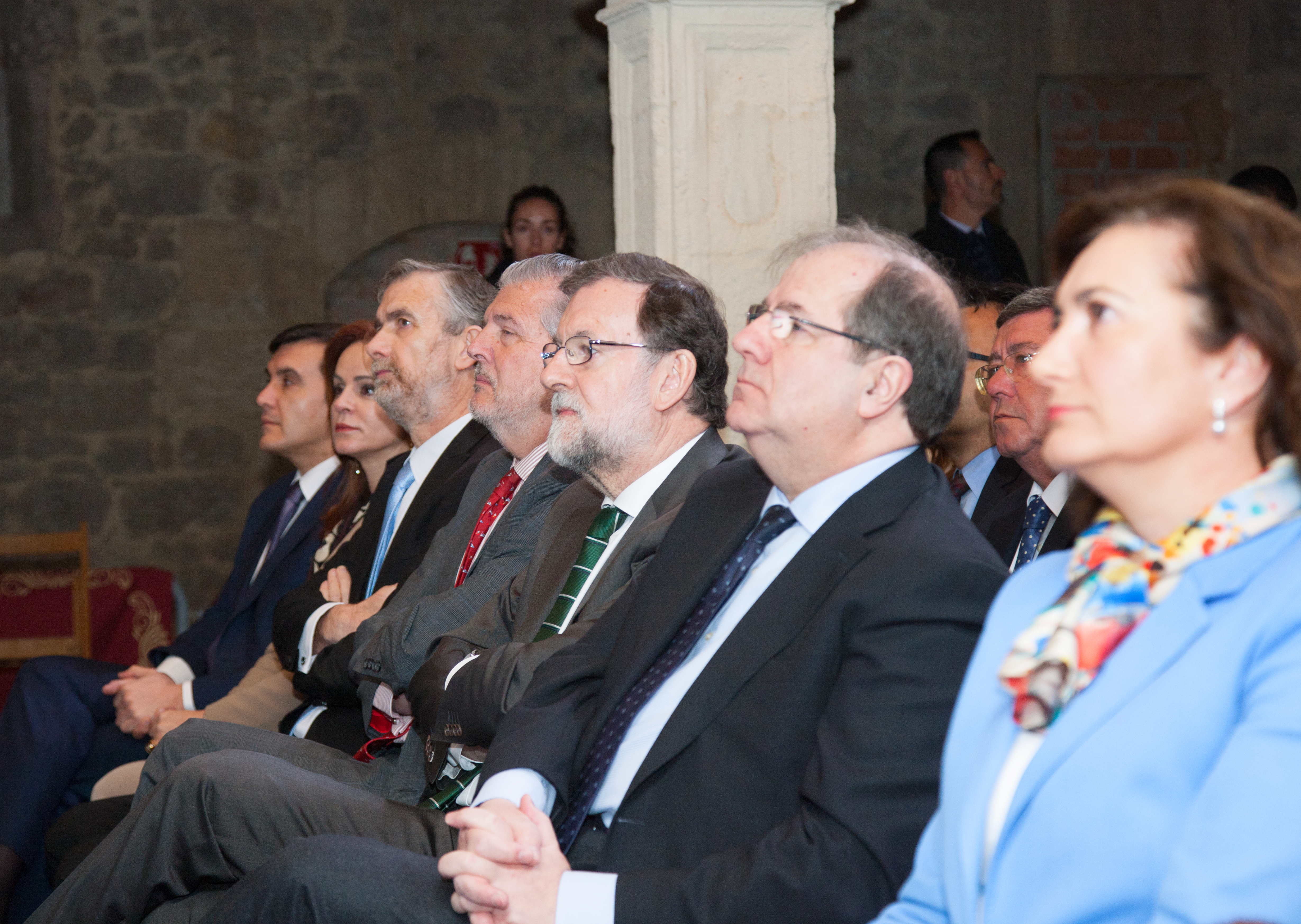 La consejera, el presidente de la Junta, el presidente del Gobierno, el ministro, el rector, la presidenta de las Cortes.