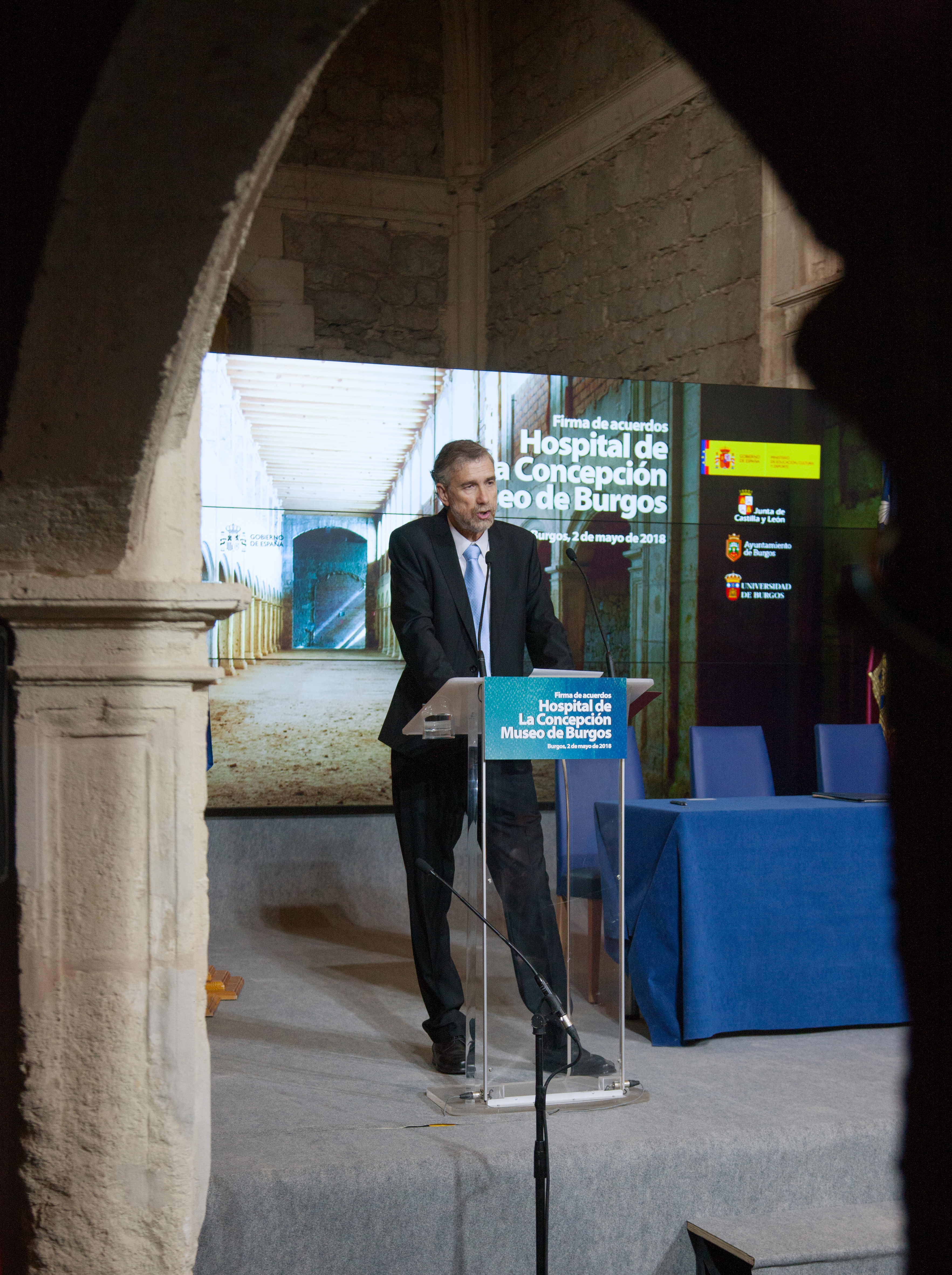 Intervención del rector de la Universidad de Burgos