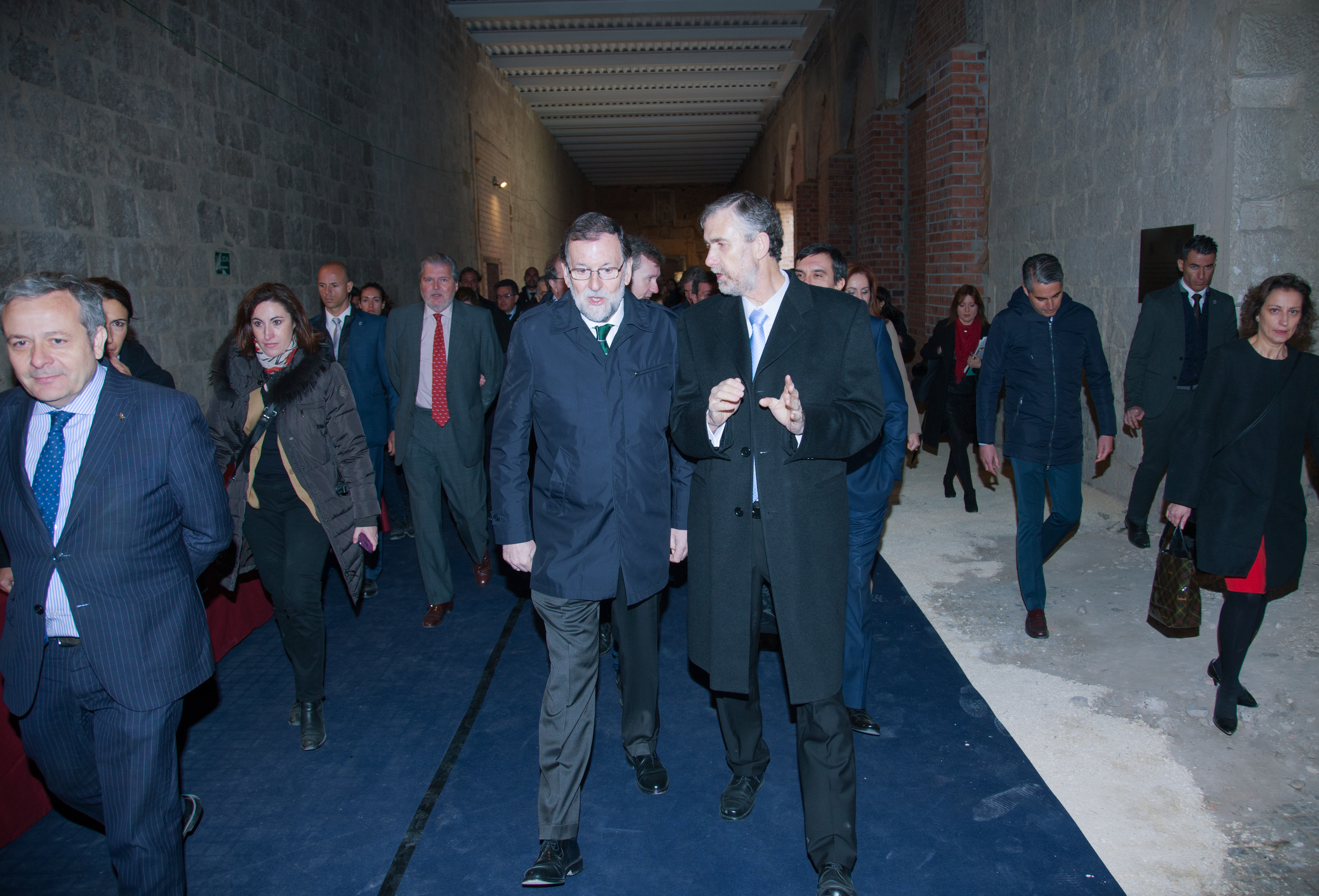 Final del recorrido en el Hospital de la Concepción