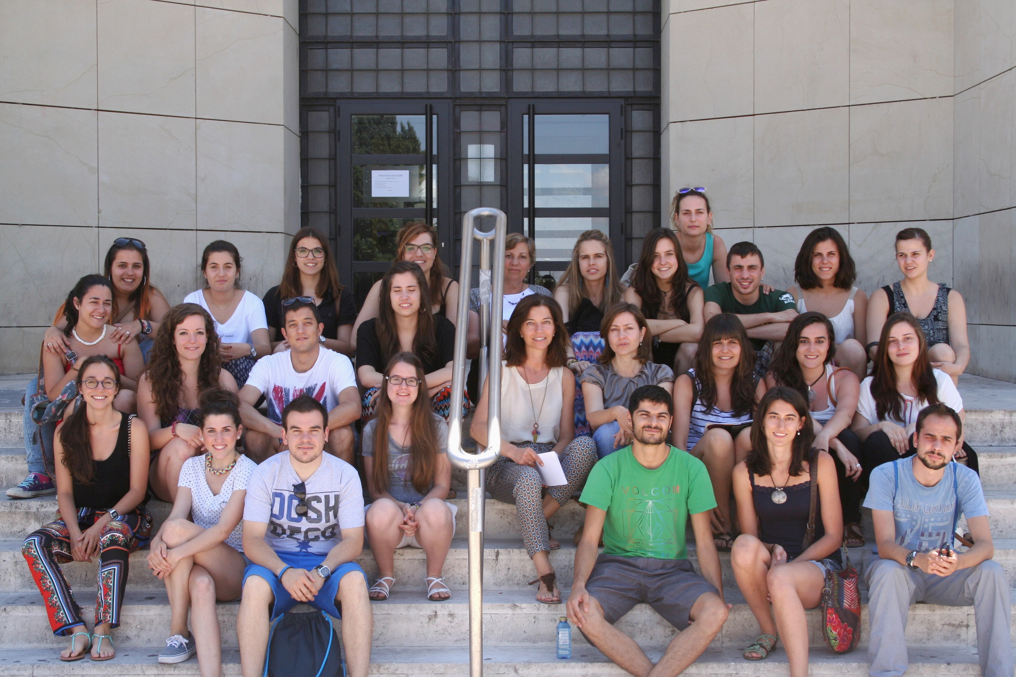 Estudiantes que participarán en PPACID