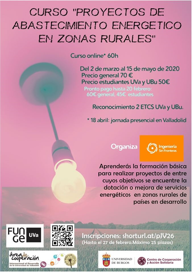 Proyecto de abastecimiento de energia en zonas rurales