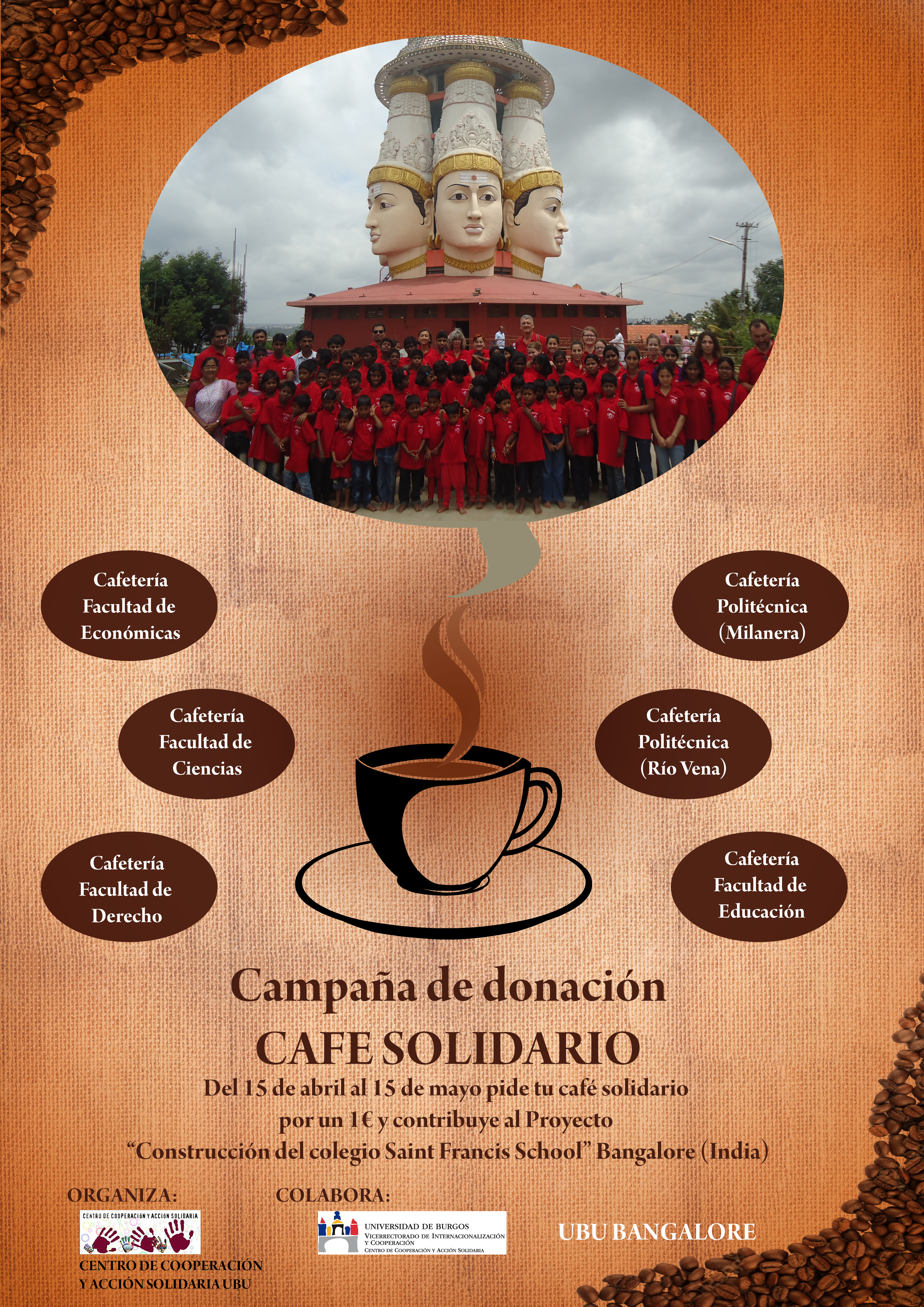 Cartel Campaña Café Solidario