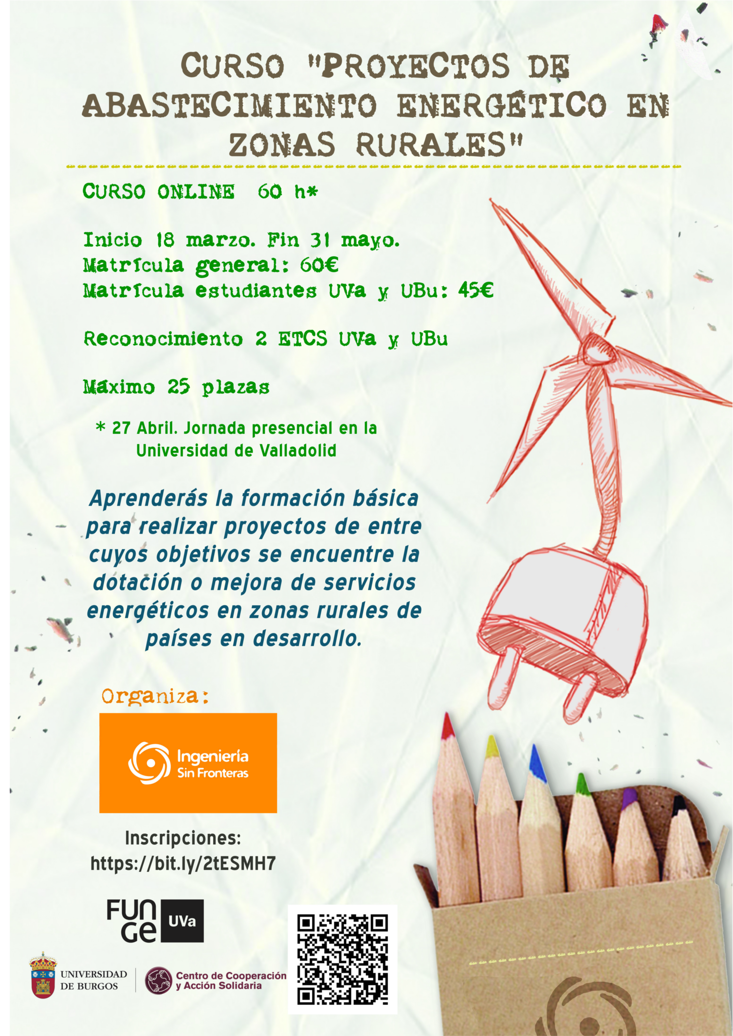 Curso online "Abastecimiento de energía en zonas rurales"