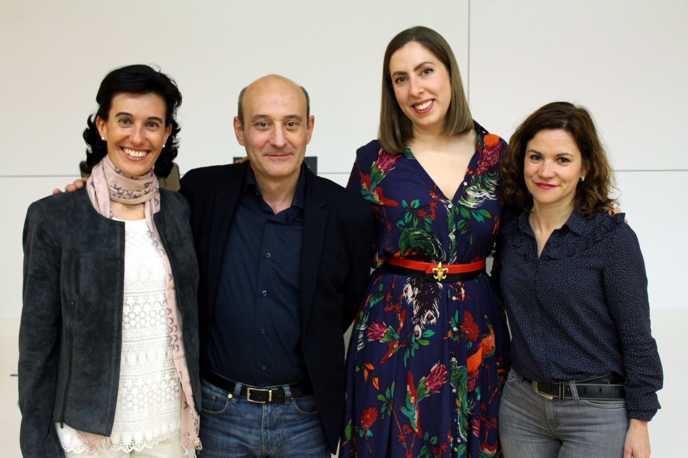 Pilar Alonso Abad, Jordi Rovira, Deborah García e Isabel Soto
