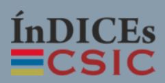 ÍnDICEs CSIC