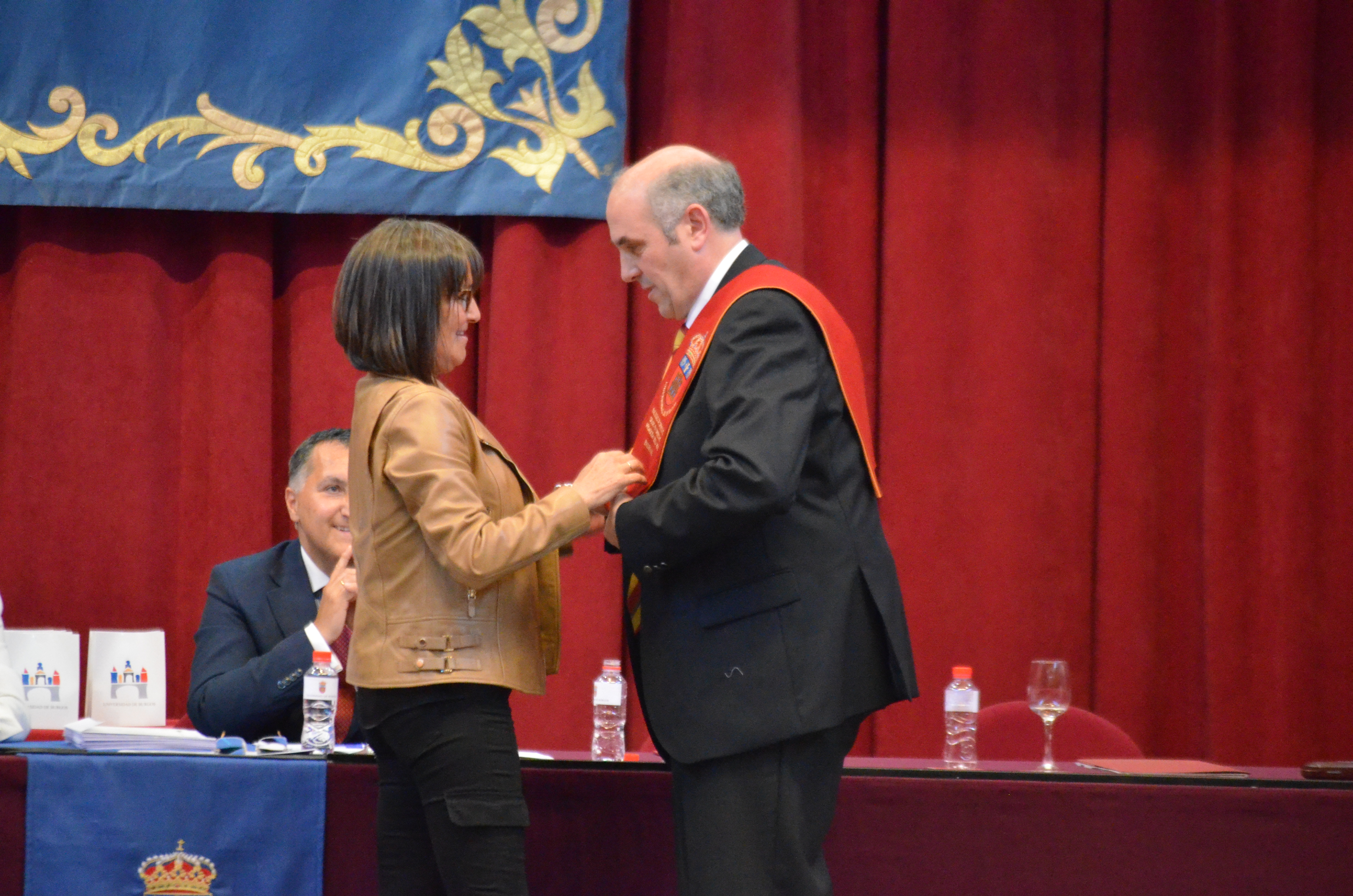 imposición de banda al padrino