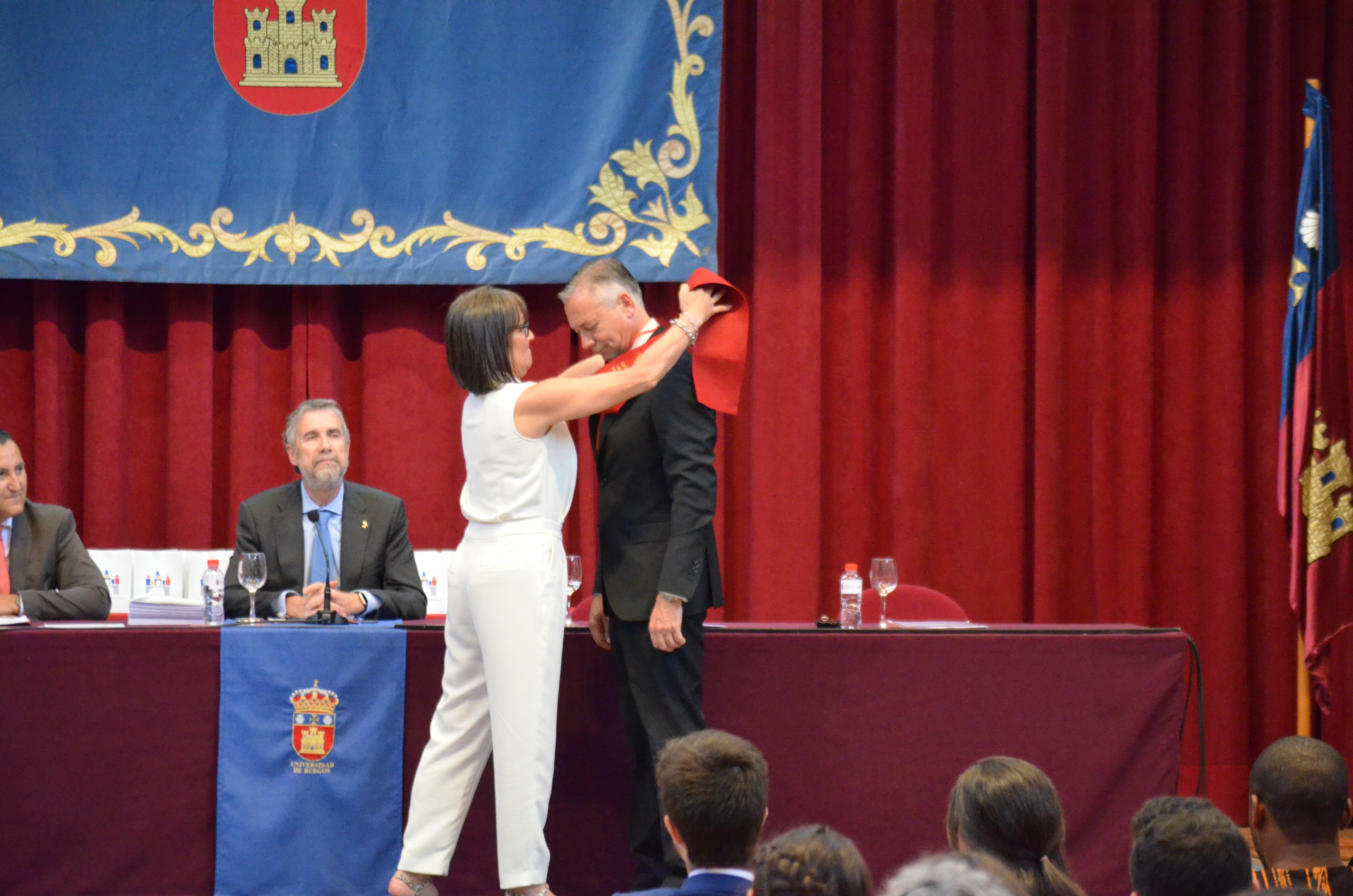 imposición de banda al padrino