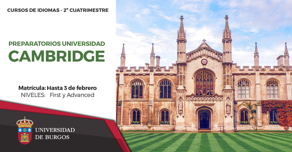 Cursos Preparación Cambridge 2º Cuatrimestre