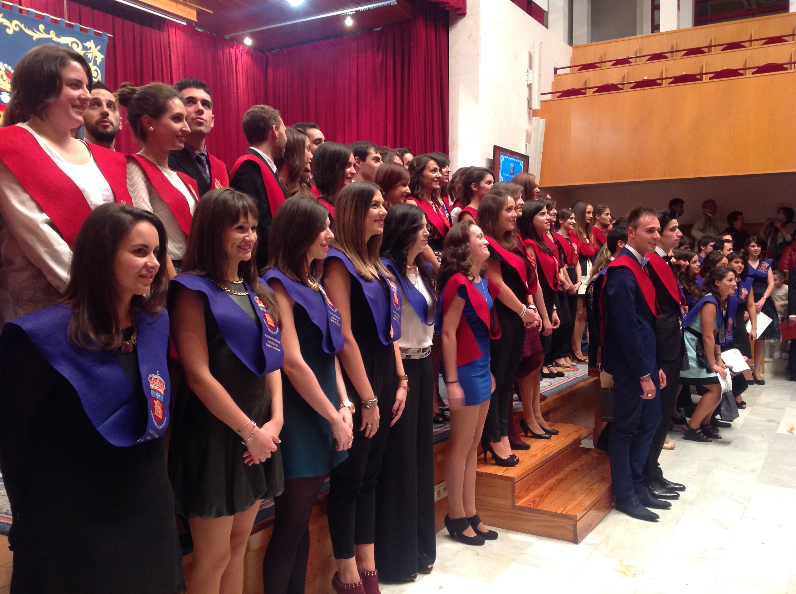 Graduación de las titulaciones de la Facultad de Ciencias