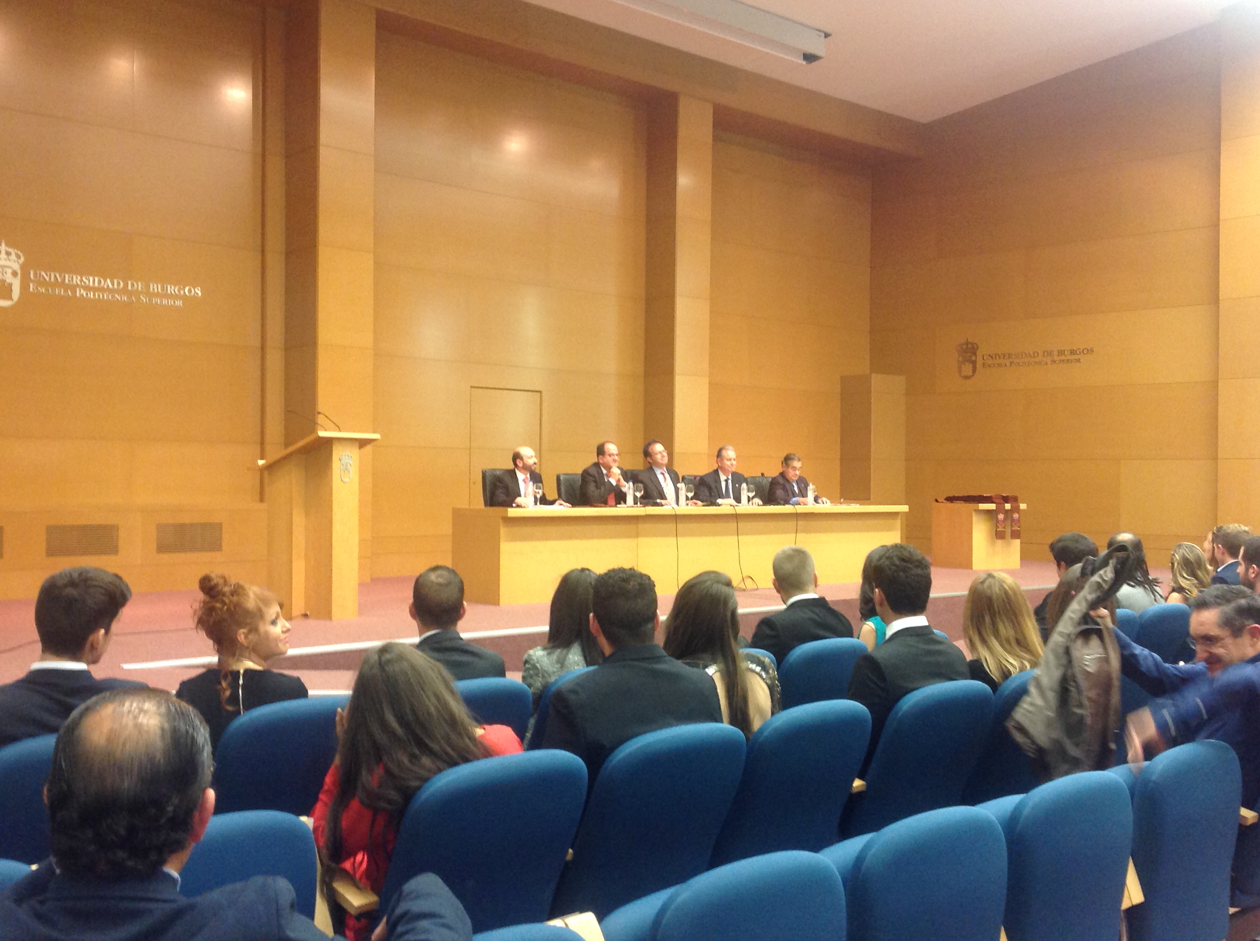 Graduación de Arquitectura Técnica 2015